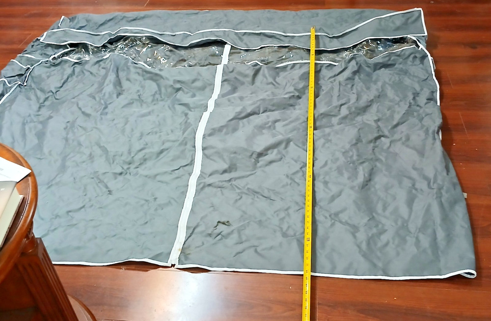 Functional Home Organization Garment Rack Cover 75" High 87" Wide 16" Deep